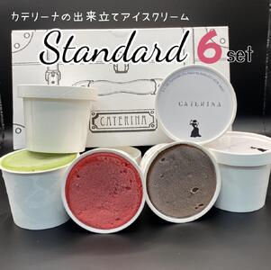 6種のアイスクリームセット[Standard]