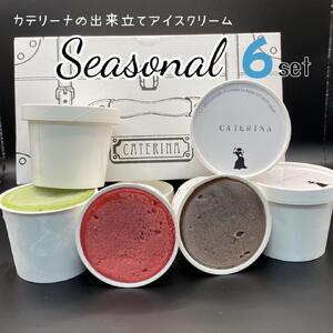 6種のアイスクリームセット[Seasonal]