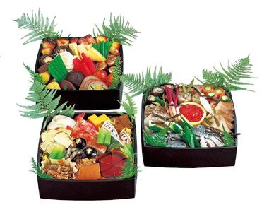 [大丸神戸店おすすめ品]神戸吉兆 和風おせち三段重