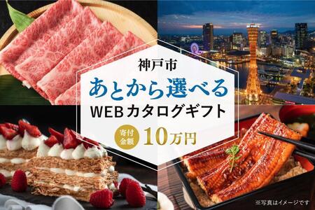 あとから選べるWEBカタログギフト(寄附10万円コース)30000ポイント神戸市