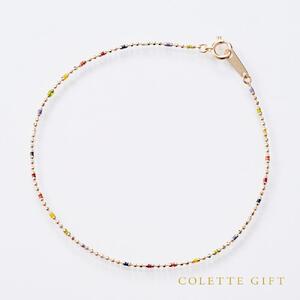 ルミネマルチカラーブレスレット【K10YG】