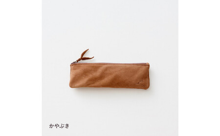 ENISICA エニシカ ジビエ鹿革 カクシカ ペンケース 茅葺(かやぶき)