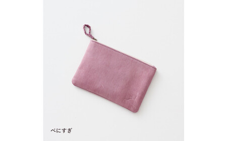 ENISICA エニシカ ジビエ鹿革 トモシカポーチM 紅杉(べにすぎ)