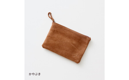 ENISICA エニシカ ジビエ鹿革 トモシカポーチM 茅葺(かやぶき)