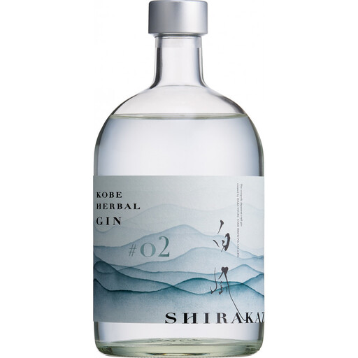 白鶴 KOBE HERBAL GIN 白風 (しらかぜ）#02 700ml瓶 （化粧箱付き）