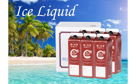 濃い紅茶 加糖 1000nl×6本