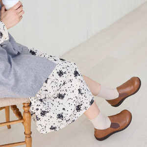 コンフォートスリッポン|キャメル LL(24.5cm) レディース スリッポン 幅広 甲高 外反母趾 ゆったり幅 大人気 靴