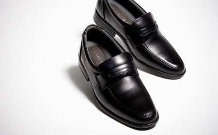 [神戸シューズ]超軽量防水シューズ(ローファー)/サイズ26.5cm