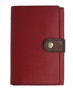 職人手作り お薬手帳ケース 大容量なのにコンパクト 診察券 母子手帳 病院 通院 カバー MEDIC[ダークレッド]