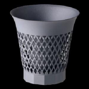 最新鋭金属3D造形システムで超越する匠の技Syuki 六角タイプ(小/口元が六角形)(ブラック)