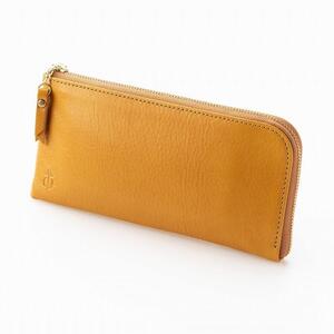 Moist 長財布(L字ファスナータイプ)/キャメル