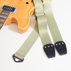 片手で長さを調整できるギターストラップ Courier Tweed ver.|708works