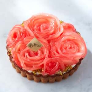 パティスリー モンシェールのタルト・ローズポワール(15cm・3〜4名様)[配送不可地域:離島]