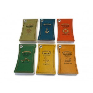 耐洗紙メモ、ノート[TAGGED LIFEGEAR] 6種類セット(S)