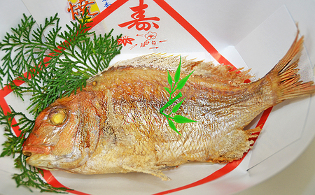 明石産 天然鯛の姿焼(2) 魚貝類 