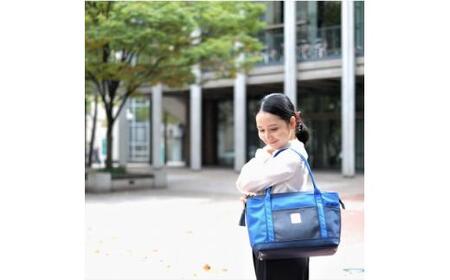 [左肩用]お仕事バッグ しごとーと シャイニー キャリーオン コバルトブルー/ネイビー