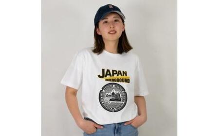 阪神甲子園球場 マンホールTシャツ 白 Mサイズ