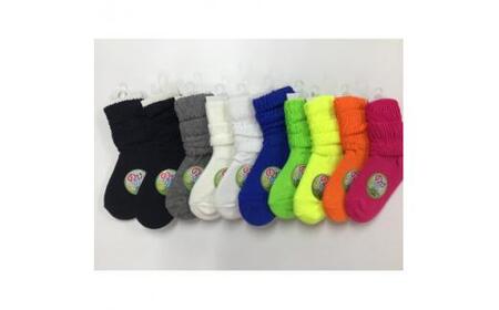 子供のびのびカラーソックス10色セット ルーズタイプ