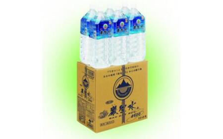 [毎月定期便]ミネラルウォーター巌聖水6500(がんせいすい6500) 2L×6本入り全3回