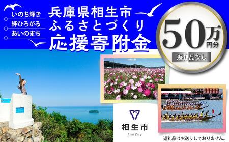 【返礼品なし】兵庫県相生市への寄付（500,000円分）