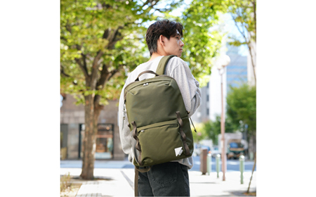豊岡鞄 CIE WEATHER DAYPACK2(071955)オリーブ / 木和田正昭商店 リュック 軽量 撥水 ビジネス ストリート バックパック リュックサック メンズ レディース リュックメンズ A4ファイル対応