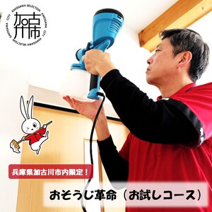 おそうじ革命(お試しコース)[ 掃除 お掃除 ハウスクリーニング 光触媒 Keskin 抗菌 ][2402L16101]