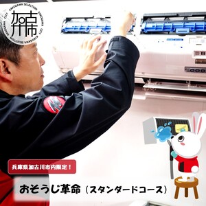 おそうじ革命(スタンダードコース)[ 掃除 お掃除 ハウスクリーニング エアコンクリーニング 光触媒 Keskin 抗菌 ][2404L16102]