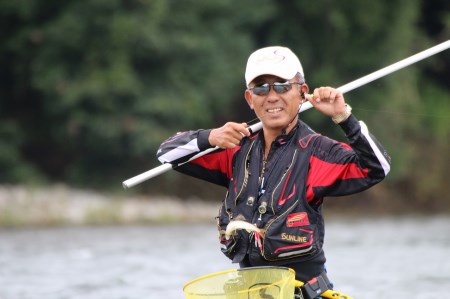 【日本製・鮎竿】サンテック FM-X AYU SG 超硬コロガシ 90  198-1