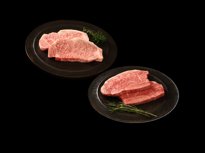 神戸牛サーロインステーキ&ももステーキセット