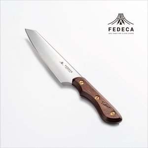 [FEDECA]三徳包丁 小 プレーンブラウン 000986