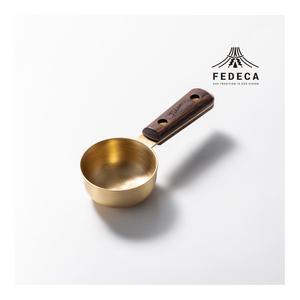 [FEDECA]コーヒーメジャースプーン プレーンブラウン 001159