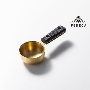 [FEDECA]コーヒーメジャースプーン リップルブラック 001170