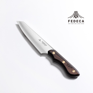 [FEDECA]三徳包丁 小 プレーン黒檀 001240
