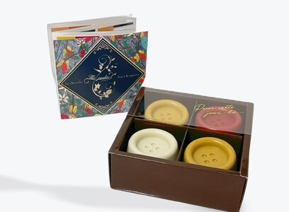 gX The Jardin Bouton chocolat  {^`R[g 4yɌ sz