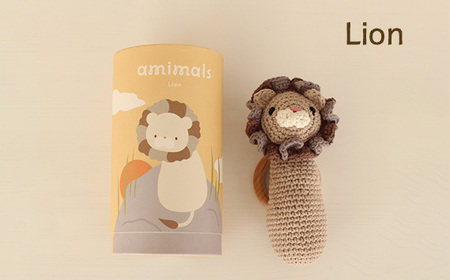 No.353-04 amimals ラトル Lion