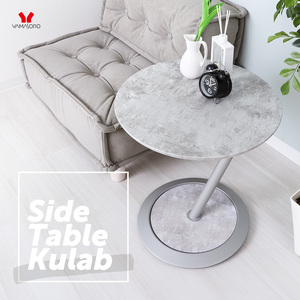 サイドテーブル Kulab(クラブ) モルタルグレー