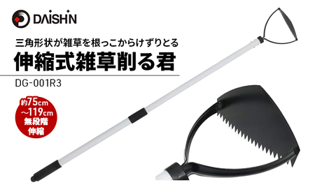 大進 伸縮式雑草削る君 草削り 4939736702949