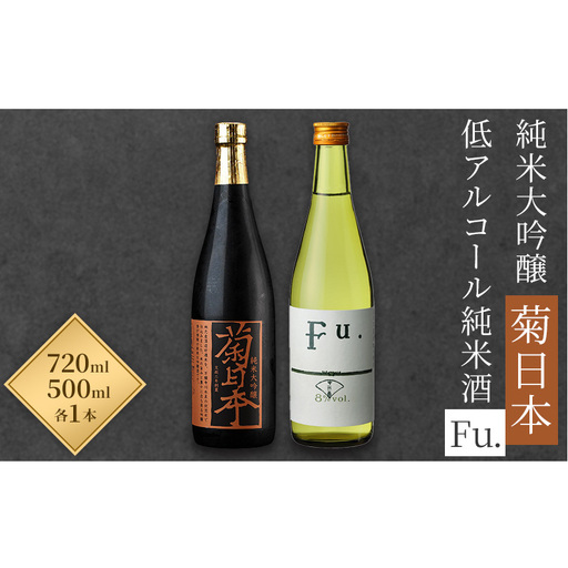 日本酒 菊日本 純米大吟醸 低アルコール 純米酒 Fu. セット コタニ お酒