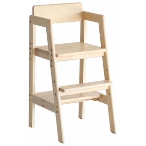 【10月以降寄付額改定予定】[No.5698-0691]Kids High Chair -stair- (ナチュラル)