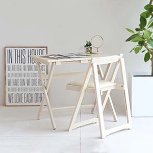 Desk ＆ Chair Set ホワイト 新生活 木製 一人暮らし 買い替え インテリア おしゃれ 椅子 いす チェア 机 リモートワーク 在宅 テレワーク 家具