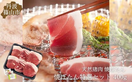 焼ぼたん特選セット400g (2〜3人前) 兵庫県 丹波篠山市 猪肉 いのしし肉 ジビエ料理 お歳暮 御歳暮 お正月 お取り寄せ ハレの日 お鍋 団らん ギフト お祝い プレゼント 贈り物 TS-D014-400g