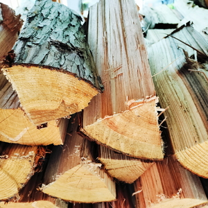 [2025年10月以降発送]針葉樹薪 (30cm×17kg)キャンプ用 薪 針葉樹