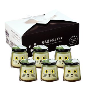 [農家のご当地プリン!]丹波篠山黒豆プリン みどりちゃん(黒枝豆プリン)6個川北黒大豆 兵庫県 丹波篠山市産 黒豆 お菓子 スイーツ デザート [BT21]