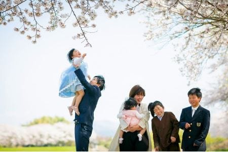 丹波篠山で家族写真を撮ろう! 春夏秋冬で変わる丹波篠山のロケーション