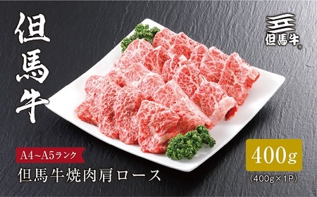 レビューキャンペーン実施中★[但馬牛]焼肉 肩ロース400g[配送不可地域:離島]