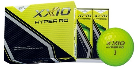 ゴルフボール　ゼクシオハイパーRD　イエロー