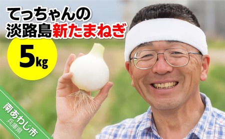 てっちゃんの淡路島新たまねぎ5kg