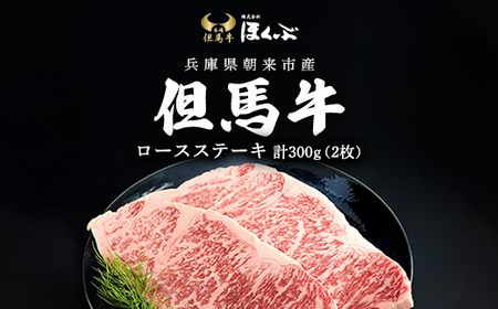 但馬牛ロースステーキ 2枚(計300g) 兵庫県 朝来市 AS2F1 | 但馬牛 ロース 牛ロース ステーキ ステーキ肉 牛ステーキ 牛ステーキ肉 ロースステーキ