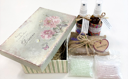 淡路島産 アロマスプレー&バスグッズセット