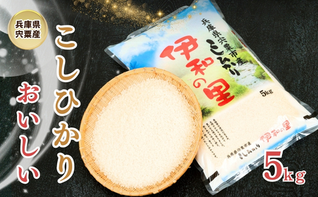 P1 [令和6年産]しそうのおいしいお米コシヒカリ精米「伊和の里」5kg